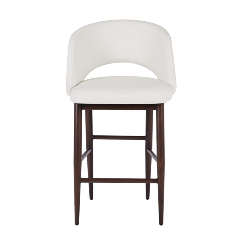 Tabouret de direction noir, Blanc