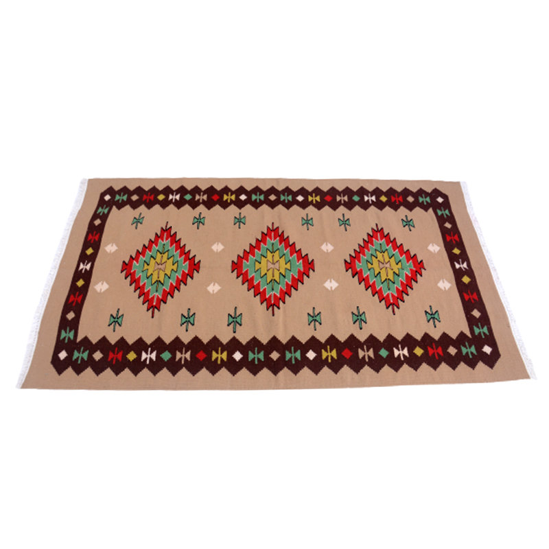 Burger Geometric Hand Woven 95cm X 155cm Area Rug