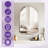 Frameless Clear Glass Wall Mirror-771166313