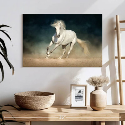 Brampt Horse In Dust