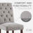 Artemisia Tufted Upholstered Wooden Dining Chairs-1117728352