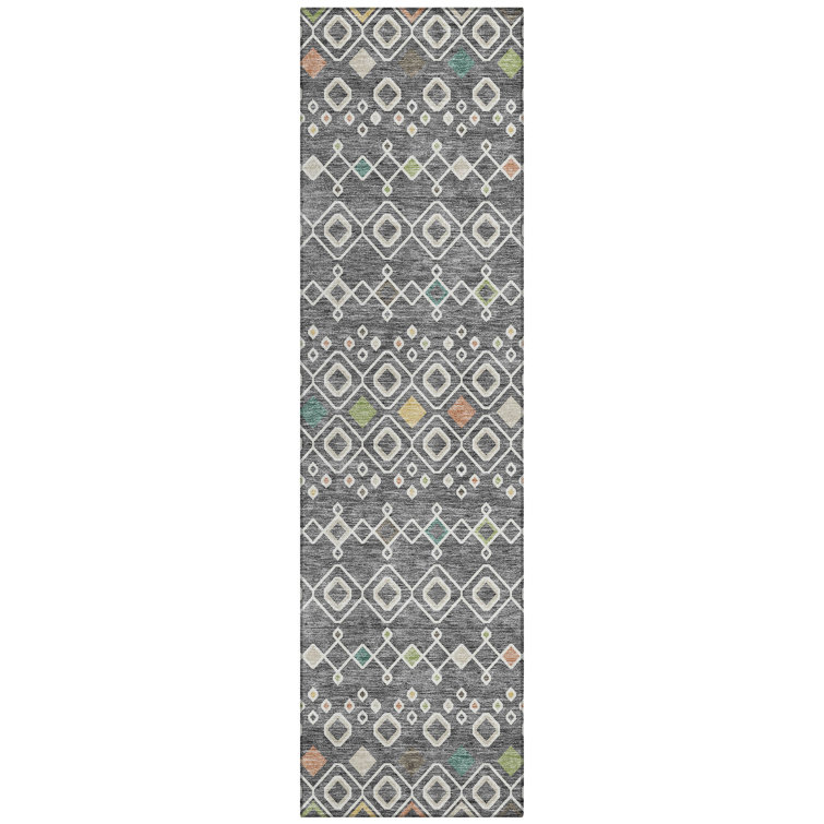 Aleighna Area Rug with Non-Slip Backing