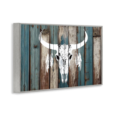 Rustic Weathered Guardian Framed Giclee, design by Titan Turner
