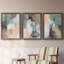 «Morning Swim I», ensemble de 2 peintures sur toile encadrées-614128673-614128672