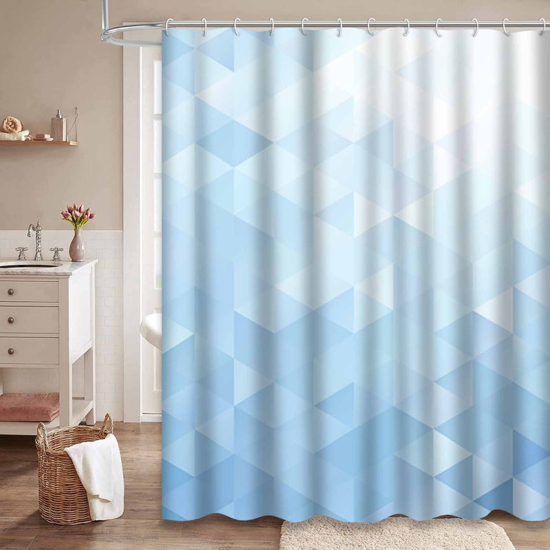 Rideau de douche Grid, L 72 po x l 78 po