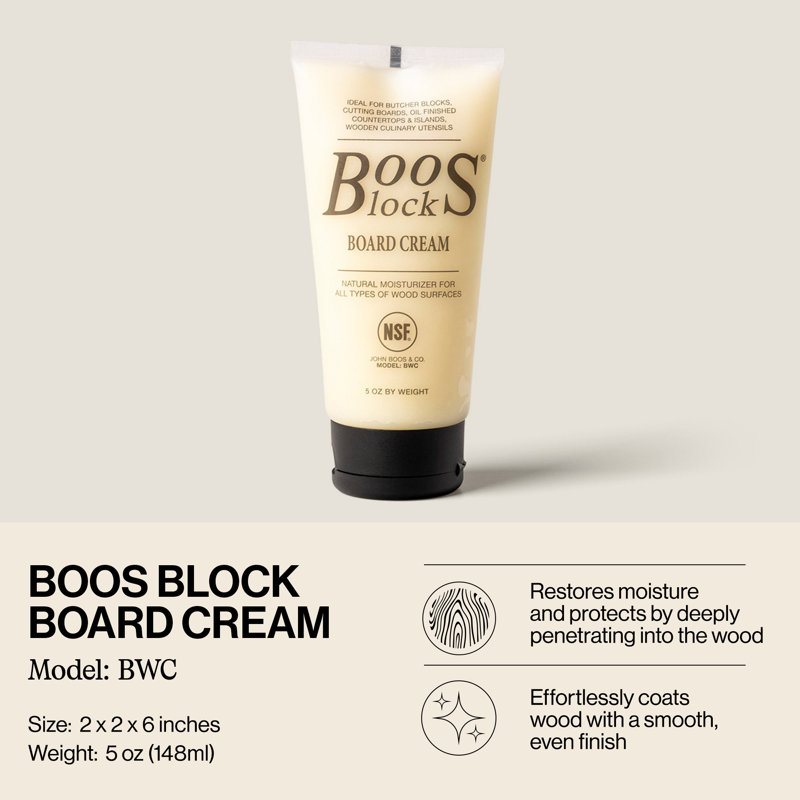 John Boos Block Cream