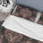 Brown Damask Polyester Damask Duvet Cover Set-719842783
