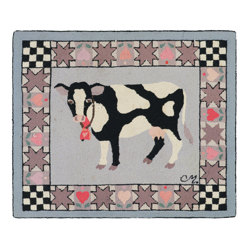 One-of-a-Kind 2’11”x3’6” Area Rug