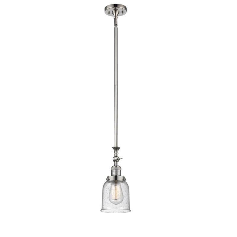 Agata 1 - Light Single Pendant, Polished Nickel