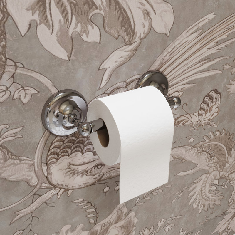 Wall Mounted Toilet Paper Holder, Chrome