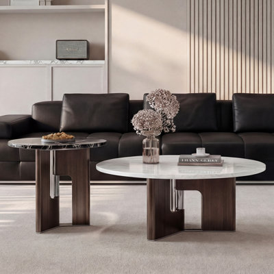 Table basse italienne en marbre