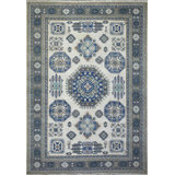 Transitional One-of-a-Kind Rectangle 6' X 8'7" Hand Knotted Area Rug