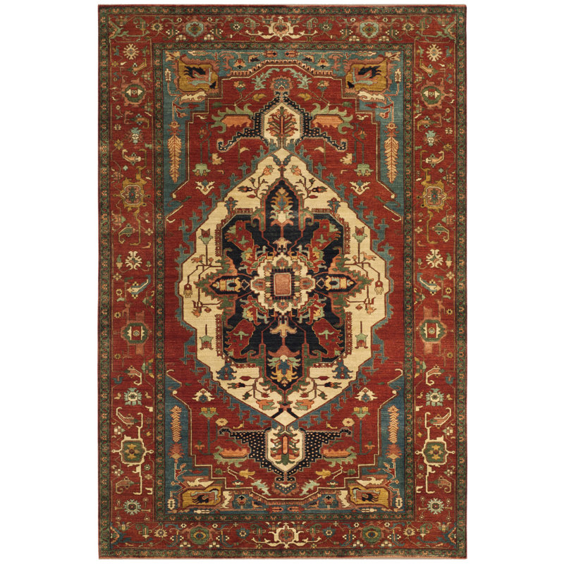 Ralph Lauren Gawsworth Wool, Cotton Oriental Rug, Rectangle 3' x 5'
