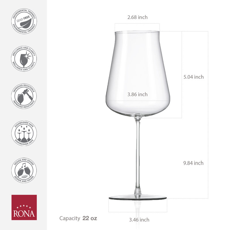 RONA Polaris 22 oz. Wine Glass