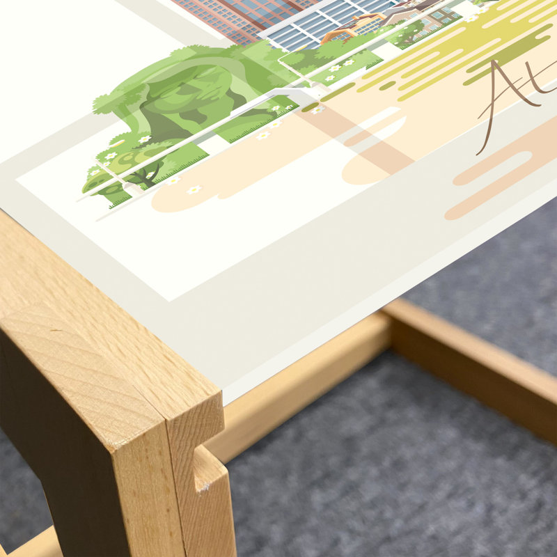 Jahvaughn Sled Coffee Table, 90cm H x 62cm W x 40cm D