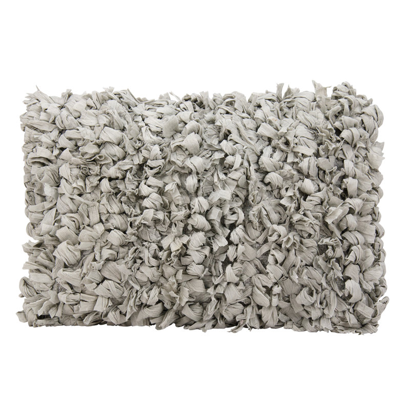 Housse de coussin rectangulaire/insert, Gris
