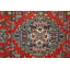 Tapis rouge oriental en laine / coton 7 pi 1 po x 10 pi 9 po Oriental