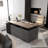 70.87IN 78.7IN 86.6INAdjustable Height L Shaped Executive Desk w/7Cabinet Storage, Custom Size & Color, Home Office Desk w/Universal Charging Ports,Large Business Furniture Desk Workstation w/Cord Management-990788751-999514663