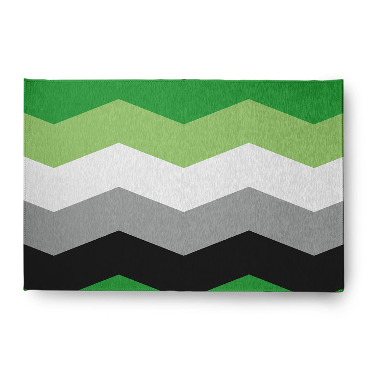 Chenille Chevron Indoor Rug