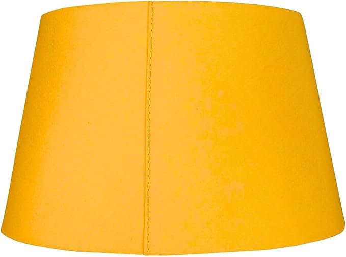 Talaina 25cm H Cotton Lamp Shade, Mustard
