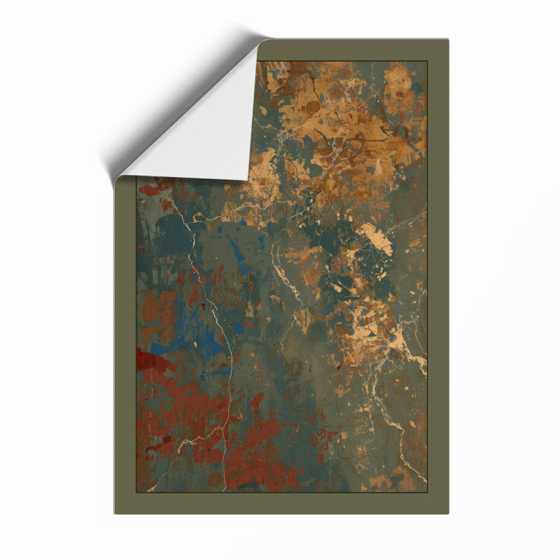 Rust and Decay Industrial - Framed Print, A3 - 42.0 x 29.7 cm, Unframed