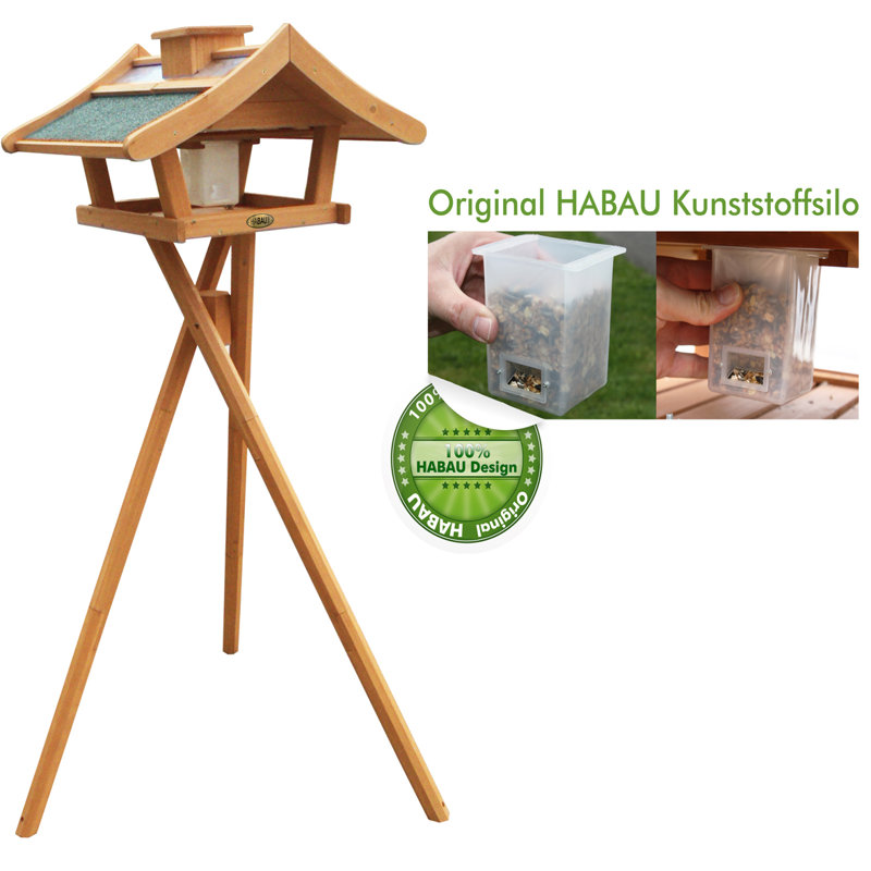 Grönland Free Standing Birdhouse, Brown