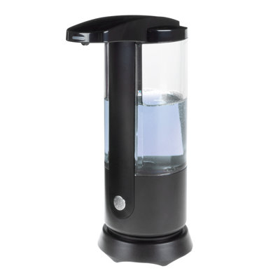 Distributeur de savon automatique - Distributeur mains libres sans contact à piles pour les salles de bain ou les cuisines avec accessoires de bain à capteur de mouvement