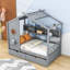 Lit plateforme en bois avec 2 tiroirs Alakai-333855540-333855529