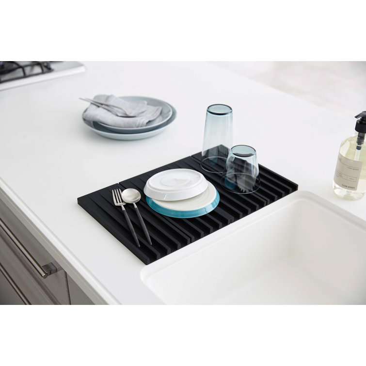Silicone Tray Drip Tray Sink Drainer Pad Organizer Mat for Home