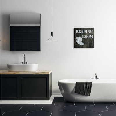 Papier de toilette pour salle de bain rustique