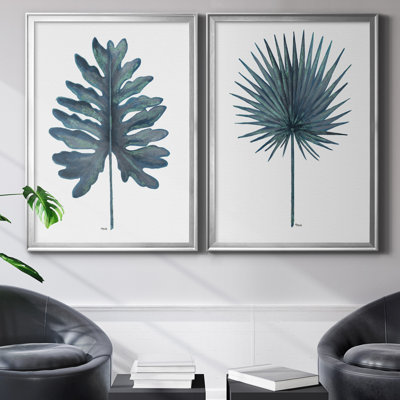 Blue Oasis I - ensemble de 2 peintures