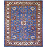Transitional One-of-a-Kind Rectangle 8'9" X 10'6" Hand Knotted Area Rug