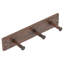 Hammered Copper Triple Robe/Towel Hook