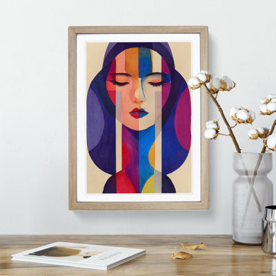 Woman Abstract Watercolour No.2 - Wall Art