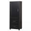 Armoire de rangement autoportante avec deux tiroirs et une tablette réglable-388399161