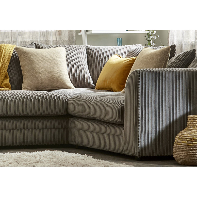 Zipcode Design Moana Piece Upholstered Corner Sofa Chaise with