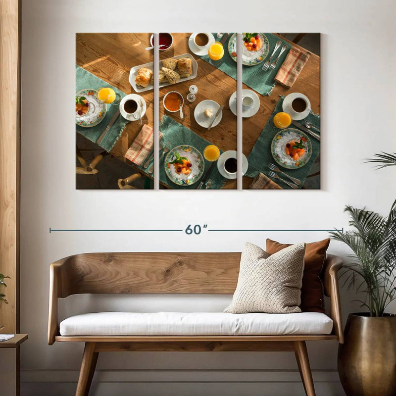 Breakfast Table, 32" H x 50" W