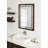 Jakavian Engineered Wood Flat Mirror-815172396
