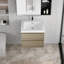 Meuble-lavabo flottant 30 po avec lavabo-100166258