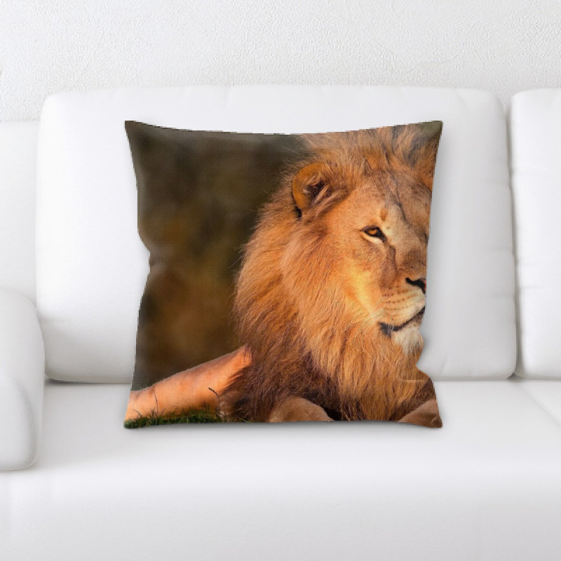 Coussin lion