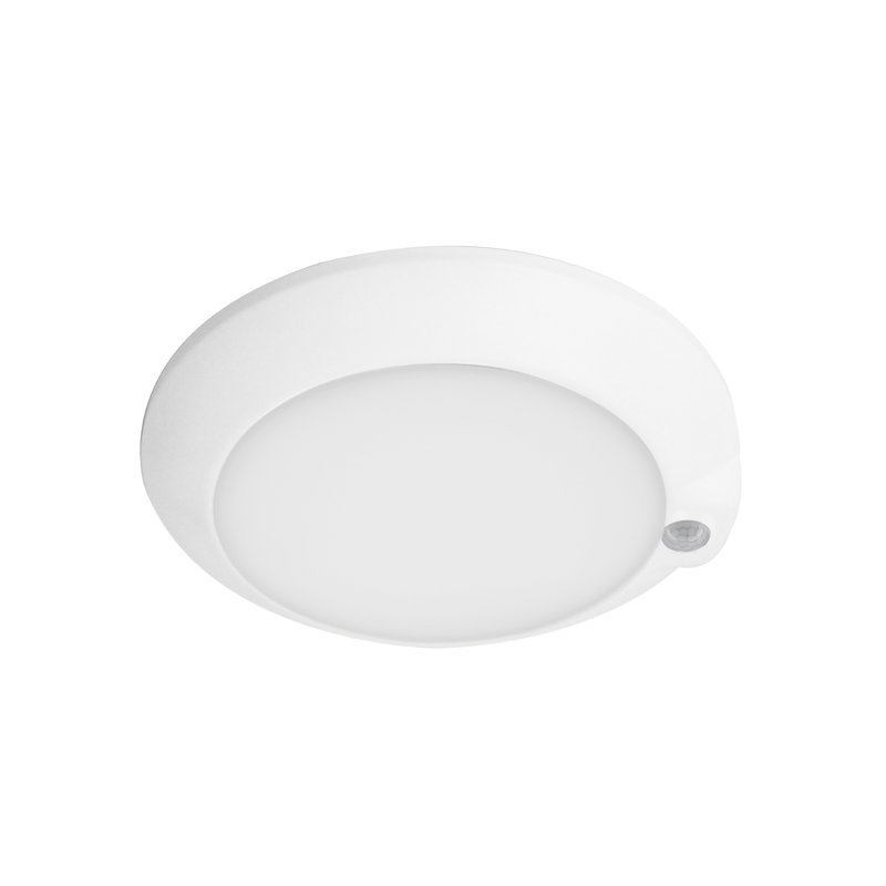 5.8" LED Closet Light, 5000K Daylight (Fixed Color), Motion Sensor (6.5ft Detection, 25s On-Time), 10%-100% Dimmable, cETL Listed, Ideal for Hallways/Stairwells/Basements