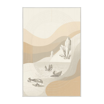 Tapis beige moelleux moelleux doux et minimaliste transparent - blanc