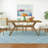 Muhsina Cross Leg Rectangular Dining Table-804823995-786504167