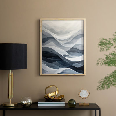 ABSTRACT Series CDLXVI, reproduction encadrée - bois massif