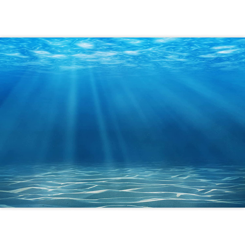 Nautical Ocean Peel & Stick Border, 100" L x 144" W