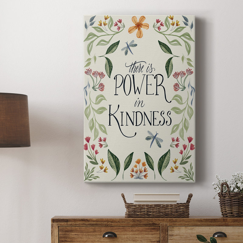 Power in Kindness - galerie sur mesure, H 18 po x l 12 po