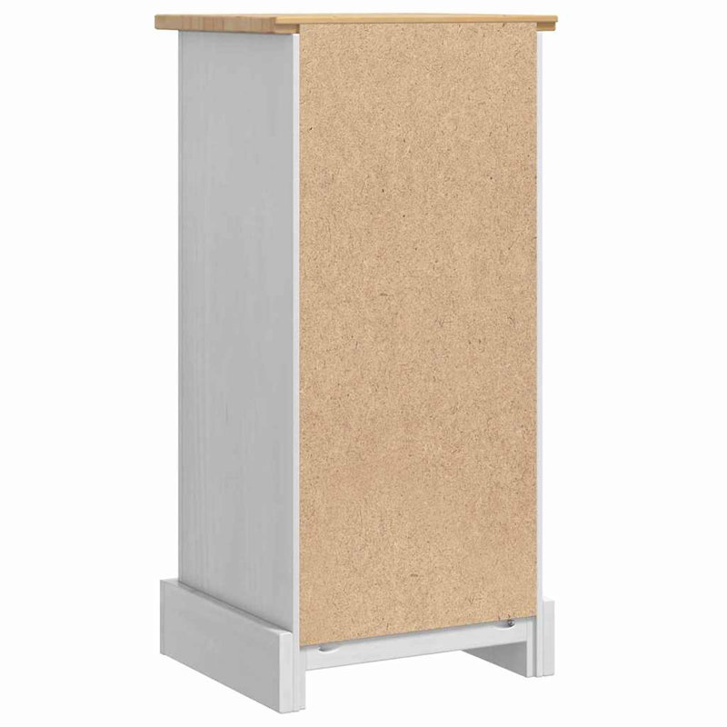 35cm W Solid Wood Bedside Table