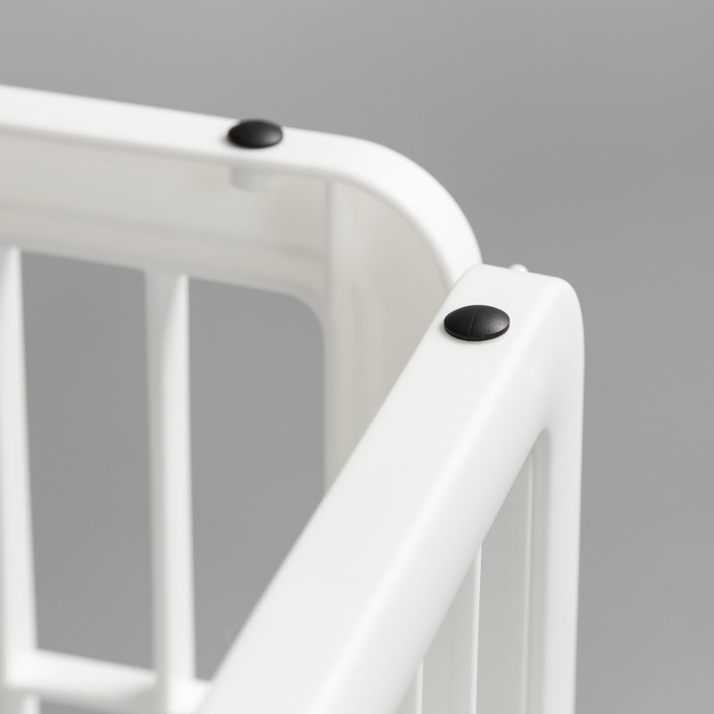 White 34" Heavy-Duty Plastic 8-Panel Pet Playpen with Door