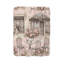 Délices parisiens roses - couverture en sherpa de qualité supérieure - reproduction d'art luxueuse-97621401