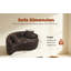 Canapé modulaire S-Curved Chenille-1180199785